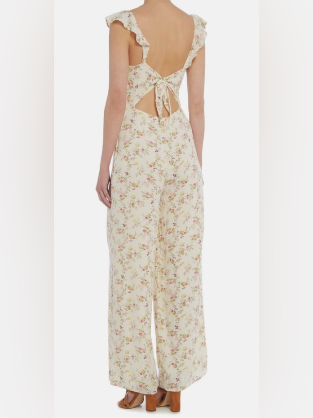 Denim Supply Ralph Lauren Romantic Baroque Floral Viscose Romper Jumpsuit 6